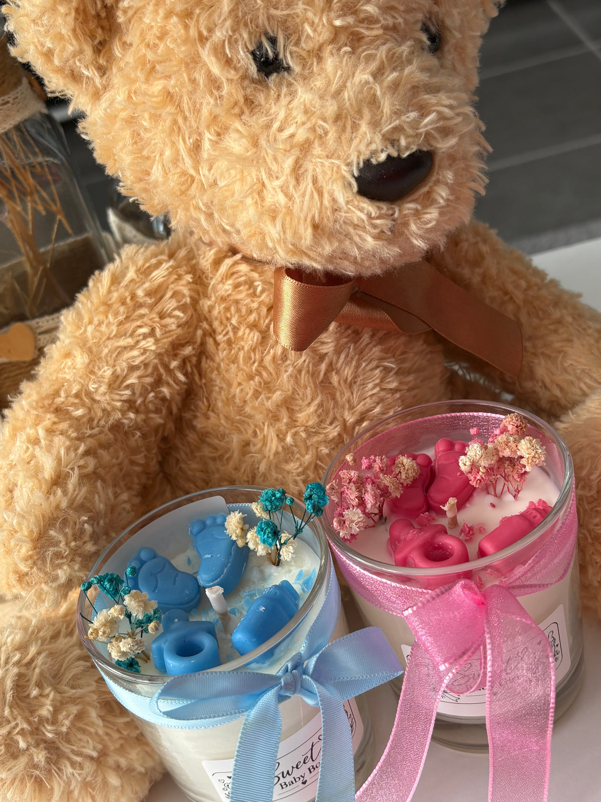 Sweet Baby - Bougie naissance et jolie annonce