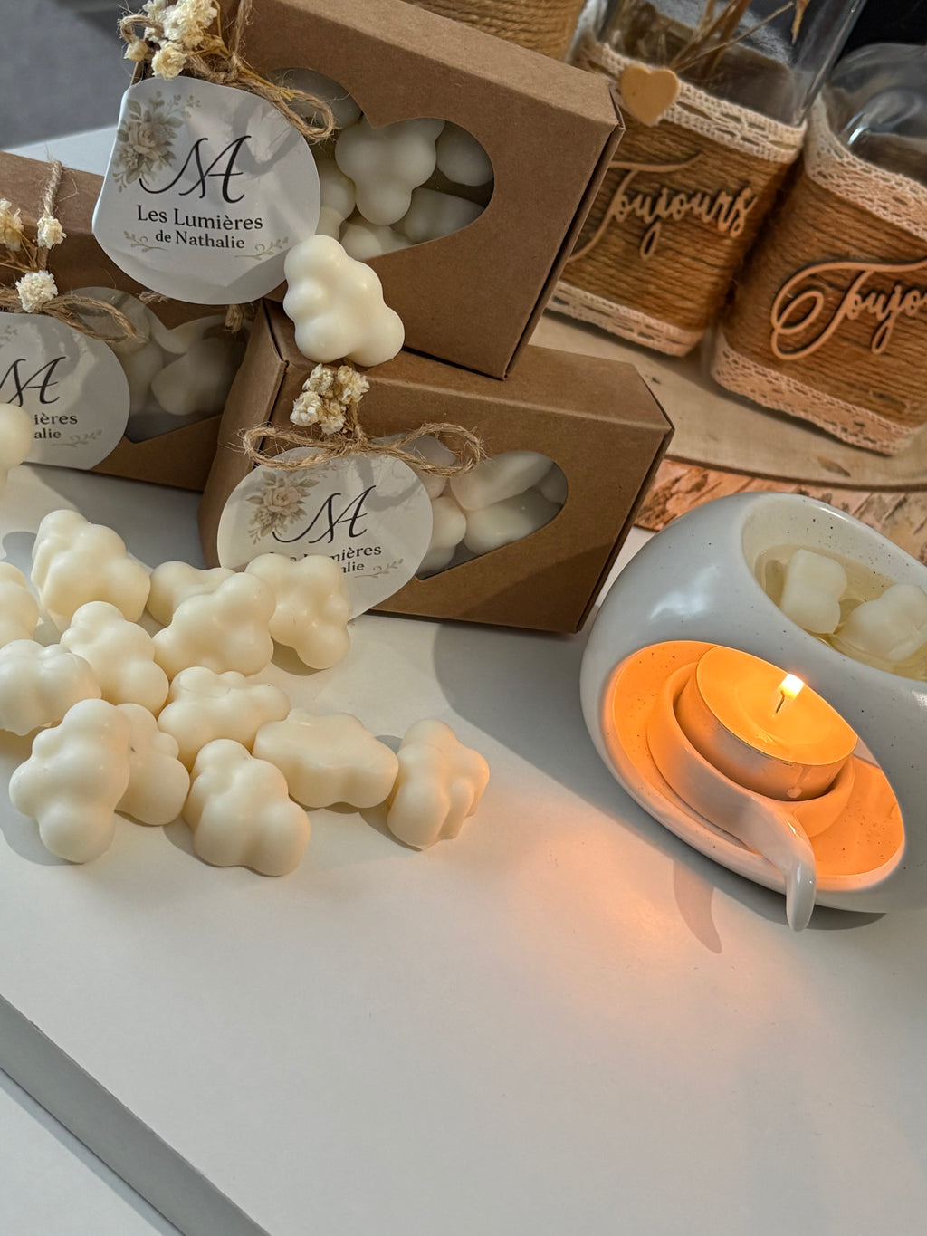 Fondants parfumés – Nuages de douceur